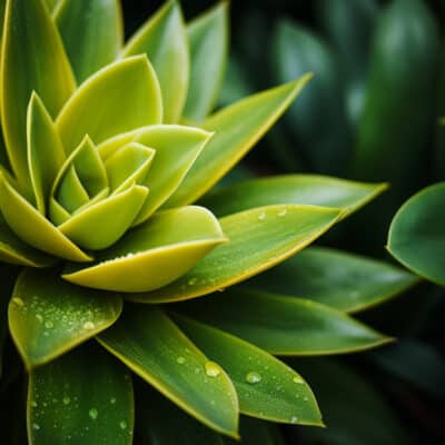 Succulent leaves turning yellow 4