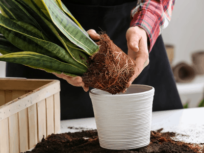 Snake plant outdoor 4