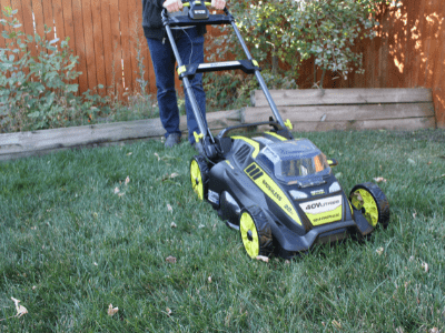 Ryobi 40-volt brushless self-propelled mower