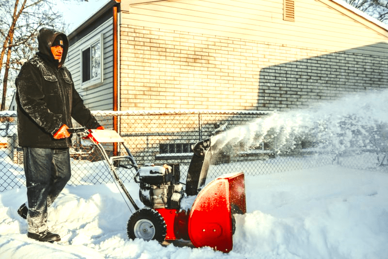 Why is my snowblower so hard to push
