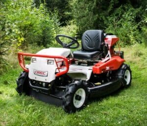 Riding brush mower 2