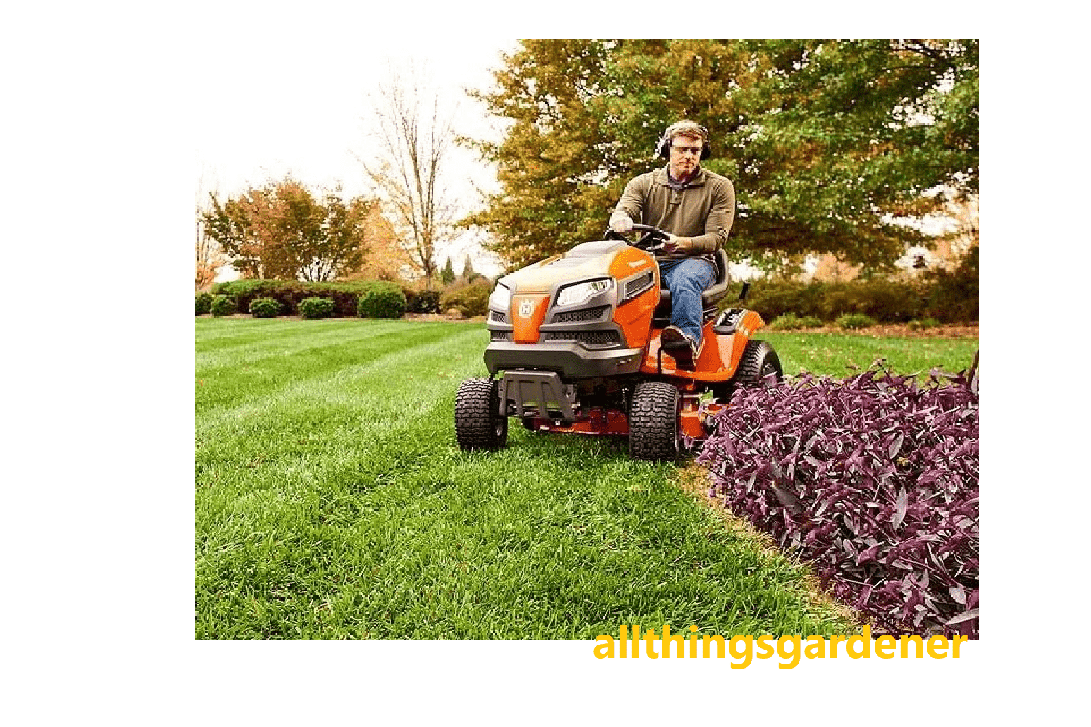 Use husqvarna riding mower