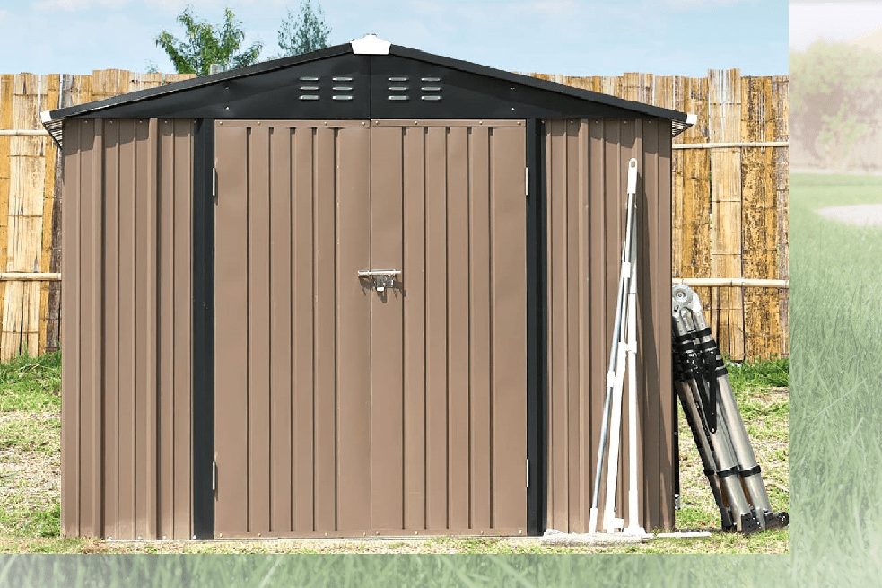 Wood vs metal outdoor sheds