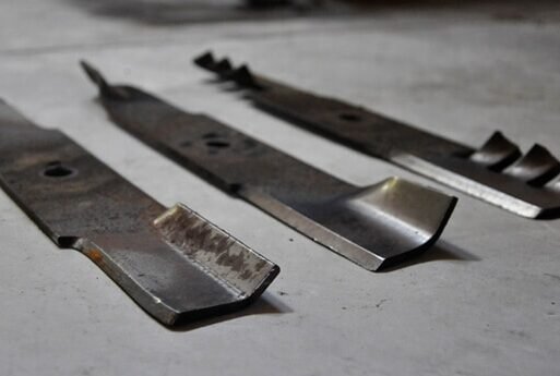 Riding lawn mower blade types 3