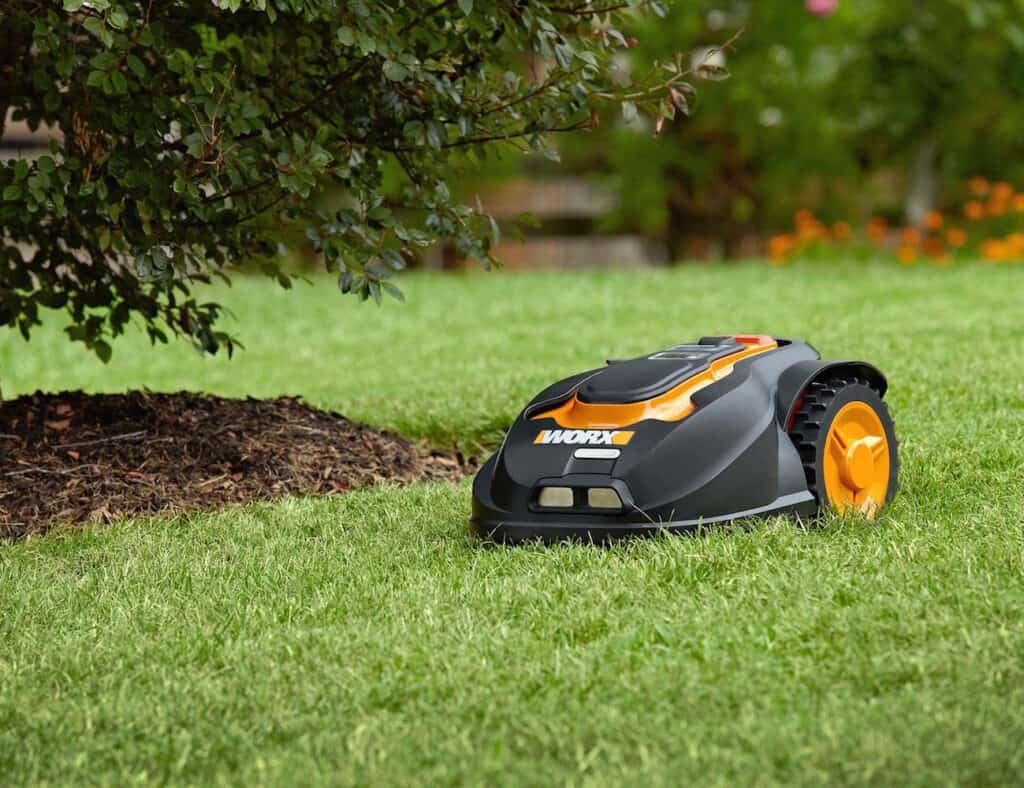 Care for robot lawn mower