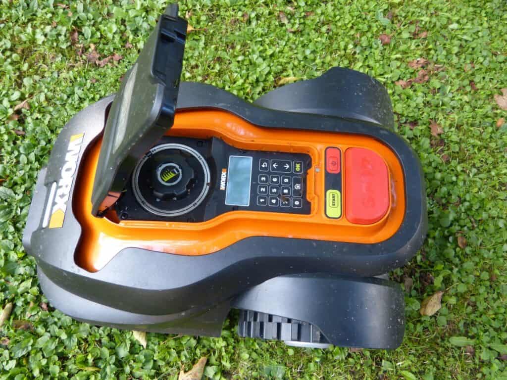 Service your robot lawn mower