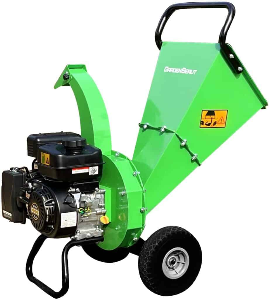 The powerful wood chipper
