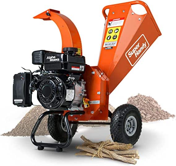 An a wood chipper shred tires