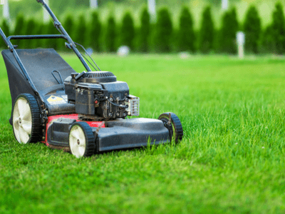 Why is my electric lawn mower smoking