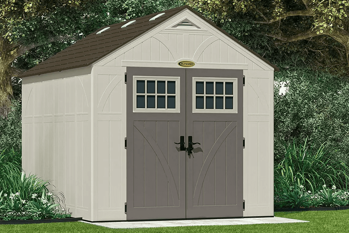 Outdoor resin shed 8 x 10