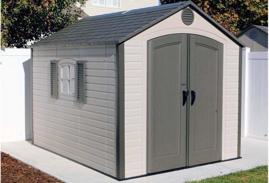 resin storage shed 8x10
