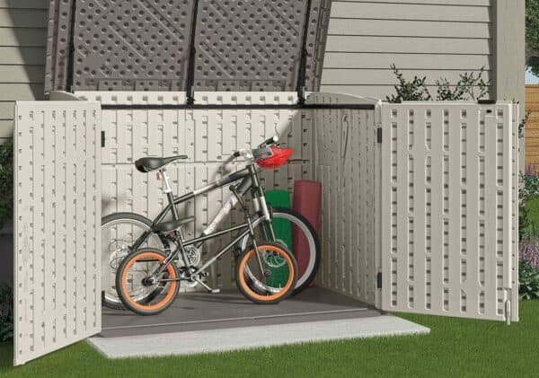 Suncast bike shed