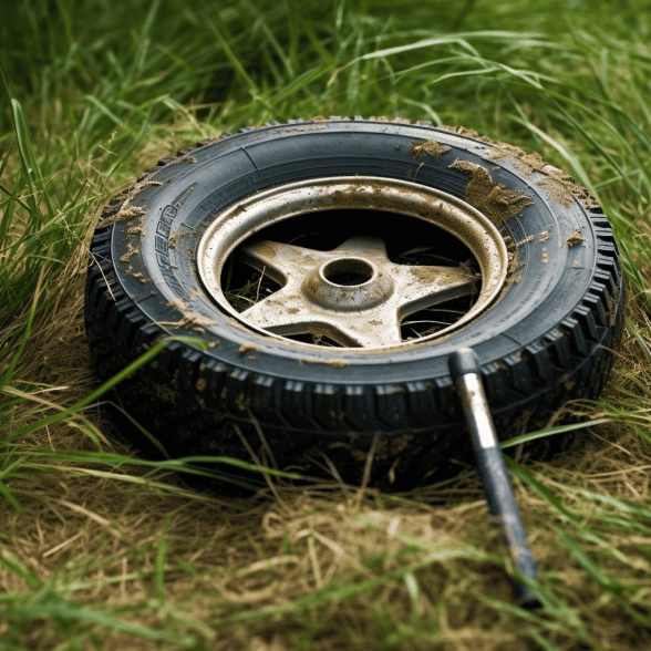 Why do wheelbarrow tires go flat 1