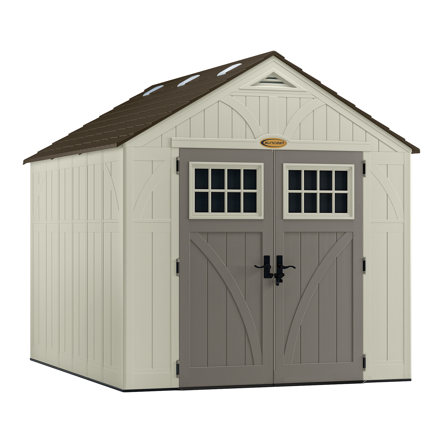 Suncast 8x10 tremont storage shed 1