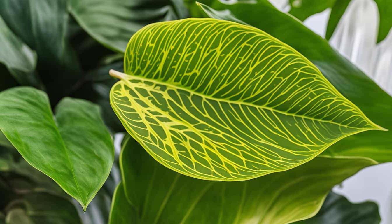 Addressing philodendron birkin's yellow leaves