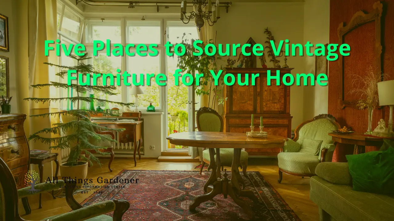 Five places to source vintage furniture for your home